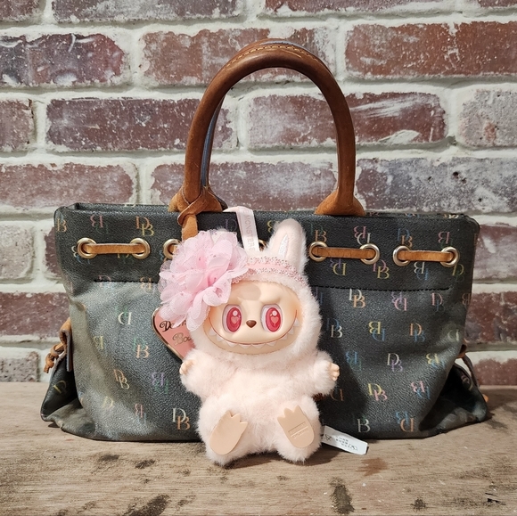 Labubu Pink Flower Lace Headband - Picture 5 of 5